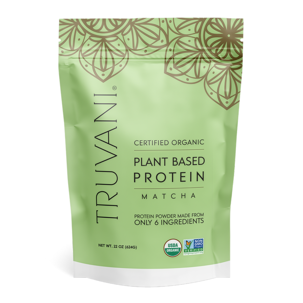 Truvani Organic Plant Based Protein Powder 20 Servings